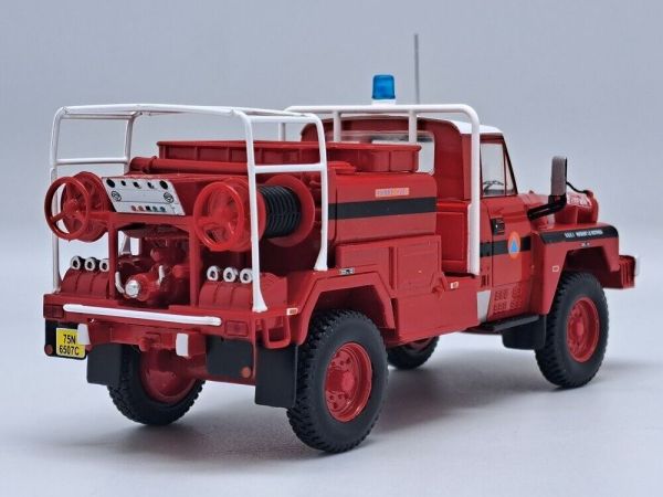 ODEON - Véhicule Sécurité Civile ACMAT TPK 4-35-C CCFM - Rouge - 1/43 - Neuf