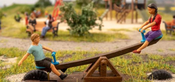 NOC13400 - Balançoire à bascule avec micro-mouvement - 5,6 x 4,5 x 5,5 cm - 1