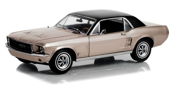 GREEN13641 - FORD Mustang coupé 1967 She Country Spécial Argent - 1