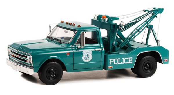 GREEN13652 - CHEVROLET C-30 Dépanneuse 1967 New York Police Département - 1