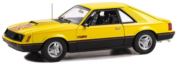 GREEN13678 - FORD Mustang Cobra coupé  1979 Jaune - 1