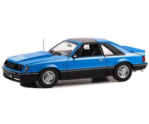GREEN13679 - FORD Mustang Cobra T-TOP 1981 Bleu - 1
