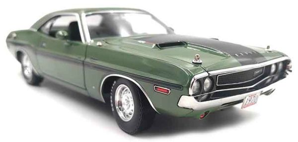 GREEN13700 - DODGE Challenger R/T HardTop HEMI 1970 vert - 1