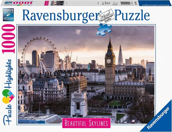 RAV140855 - Puzzle 1000 Pièces Londres - 1