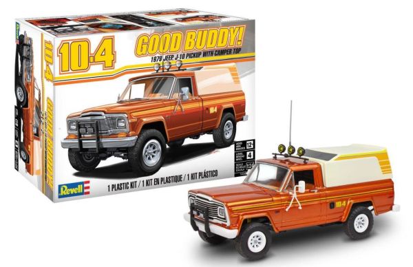 REV14568 - JEEP J-10 Pick-up à assembler et à peindre - 1