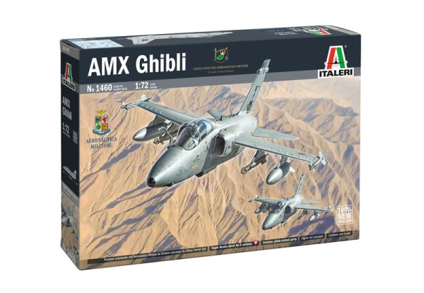 ITA1460 - Avion AMX Ghibli à assembler et à peindre - 1