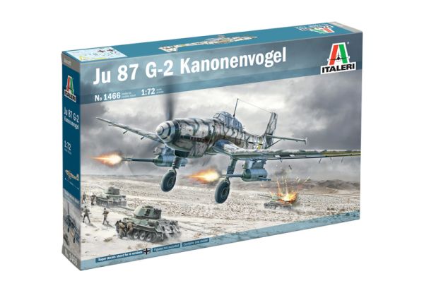 ITA1466 - Avion Ju-87G-2 Kanonenvogel à assembler et à peindre - 1