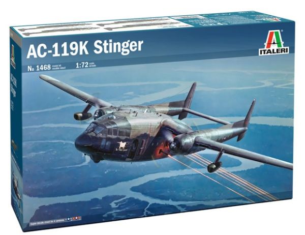 ITA1468 - Avion AC-119K STINGER à assembler et à peindre - 1