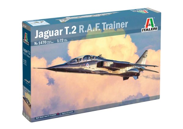 ITA1470 - Avion de chasse Jaguar T.2 R.A.F. Trainer à assembler et à peindre - 1