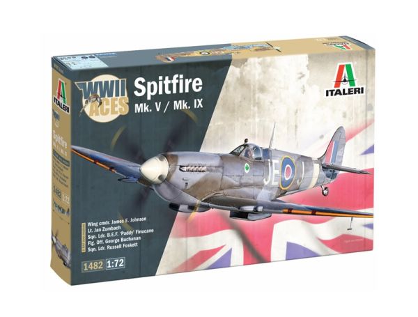 ITA1482 - Avion militaire SPITFIRE Mk.V / Mk.IX à assembler et à peindre - 1