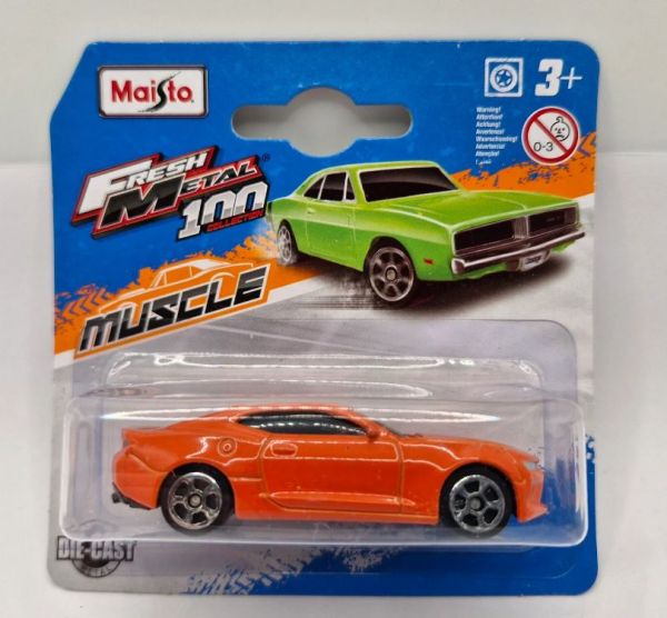 MST15044-14176 - CHEVROLET Camaro SS RS 2016 Orange sous blister - 1