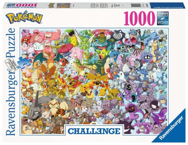 RAV151660 - Puzzle 1000 pièces POKEMON Challenge - 1