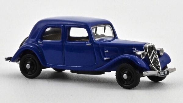 NOREV153009 - CITROEN 11 AL 1938 Bleu emeraude - 1