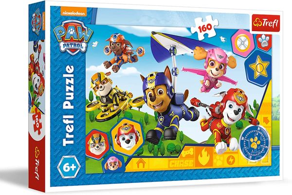 TRF15363 - Puzzle 160 Pièces PAT PATROUILLE – Toujours prêt pour aider - 1