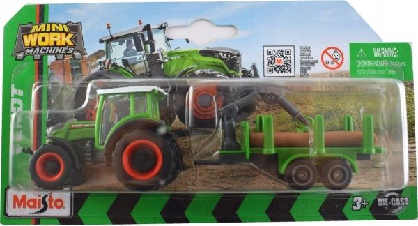 MST15590-F - FENDT 209 Vario avec remorque forestiere sous blister - 1