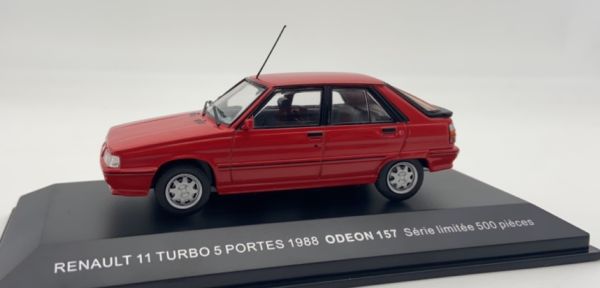 ODE157 - RENAULT 11 Turbo 5 portes 1988 rouge - 1