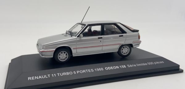 ODE158 - RENAULT 11 turbo 5 portes 1988 grise - 1