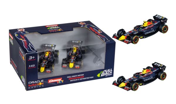 CARRERA15813025 - 2 Voitures F1 à friction ORACLE Red Bull Racing - 1
