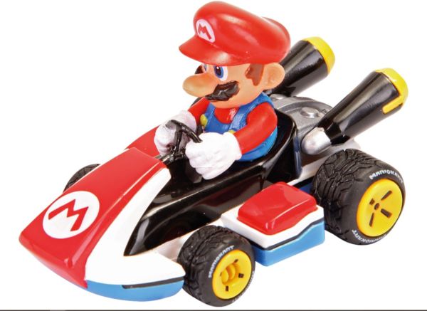 CARRERA15817039-A - Karting à friction Blanc MARIO KART en boite - Mario - 1