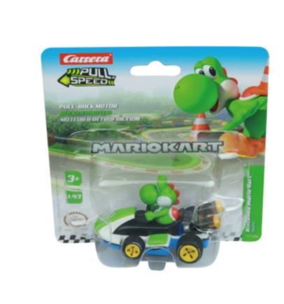 CARRERA15818316 - Karting à friction MARIO KART sous blister - Yoshi - 1
