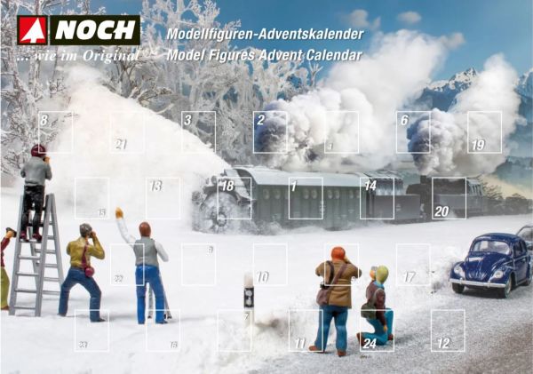 NOC15998 - Calendrier de l'Avent de Figurines - 1
