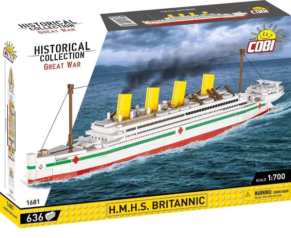 COB1681 - Bateau H.M.H.S. BRITANNIC - 636 Pièces - 1