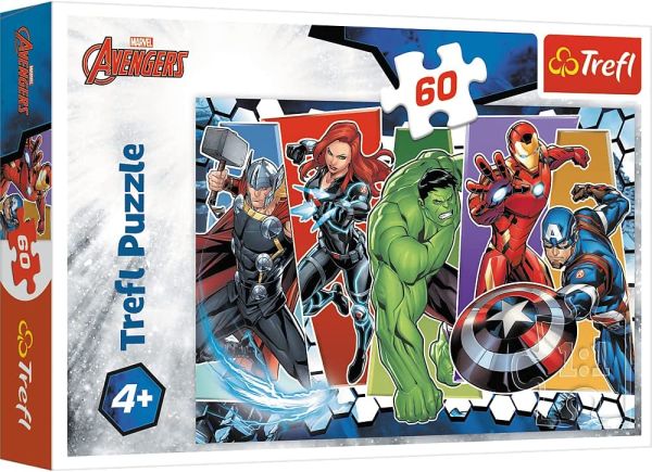 TRF17357 - Puzzle 60 Pièces AVENGERS Les Invisibles - 1