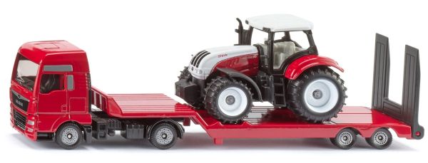SIK1764 - MAN Lkw 4x2 avec porte engins et STEYR CVT 6230 - 1
