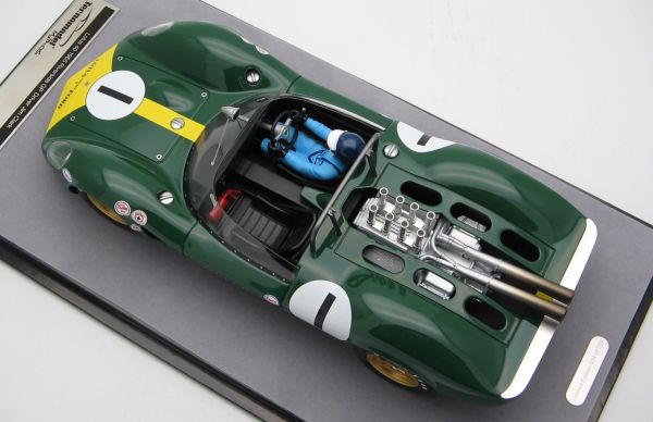 Figurine LOTUS 40 #1 Grand Prix de Riverside 1965 J.CLARK