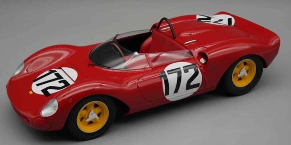 TM18-234D - FERRARI 206 #175 Gagant du Dino SP Corse de cote Ollon-Villars 1965 L.SCARFLOTTI - 1