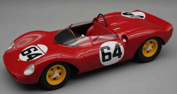 TM18-234E - FERRARI 206 #64 Gagnant du  Dino SP Freiburg - Schauinsland 1965 L.SCARFLOTTI - 1