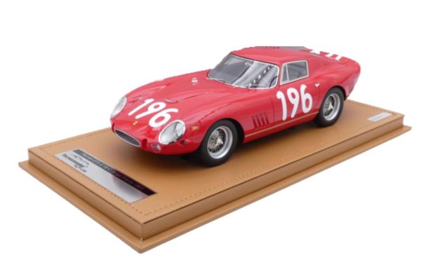 TM18-85F - FERRARI 275 GTB/C Cmpetition #196 Targa Florio 1965 G.BISCALDI / B.DESERTI - Limité à 55ex. - 1