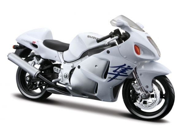 MST18-SUZ-GSX1300R - SUZUKI GSX 1300R Hayabusa Blanche - 1