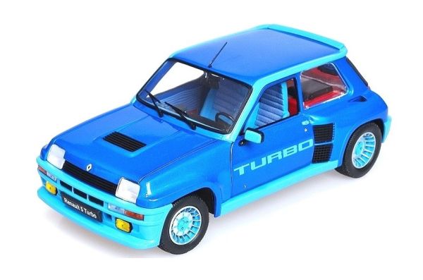 SOL1801308 - RENAULT 5 Turbo 1981 bleu - 1