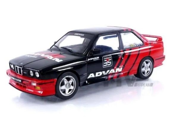 SOL1801521 - BMW E30 M3 DRIFT TEAM 1990 noir - 1