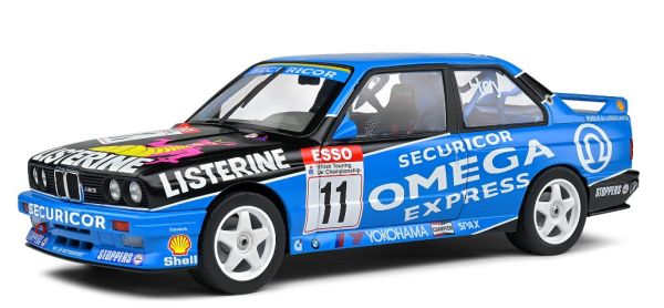 SOL1801522 - BMW E30 M3 #1 BTCC 1991 W.HOY Bleu - 1