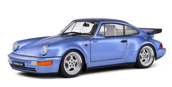 SOL1803408 - PORSCHE 911 Turbo 1990 bleu - 1