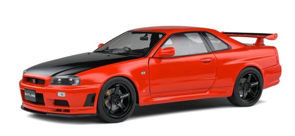 SOL1804305 - NISSAN Skyline GT-R (R34) 1999 Rouge - 1