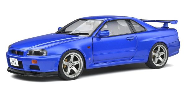 SOL1804306 - NISSAN Skyline (R34) GT-R Bayside Blue 1999 - 1