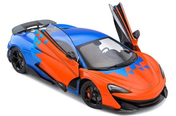 Solido 1/18 McLaren 600 LT F1 Team Tribute Livery 2019, Miniature Neuve