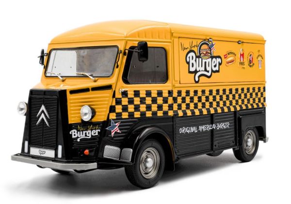 SOL1804822 - CITROËN Type HY 1969 jaune - NYC BURGER - 1