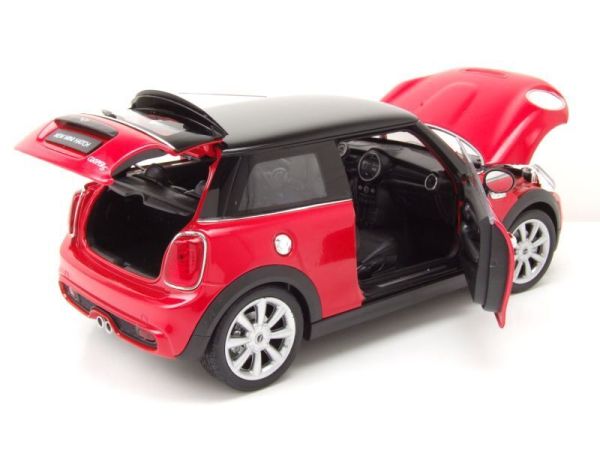 Mini Cooper 2003 essence voiture d'occasion à rabat couleur Rouge fonce