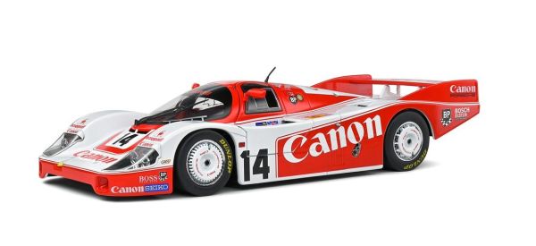 SOL1805506 - PORSCHE 956LH rouge et blanche 24H Le Mans 1983 - 1