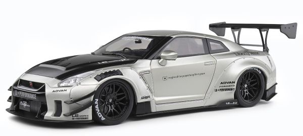 SOL1805802 - NISSAN GT-R (R35) W/ Liberty Walk Body Kit 2.0 Gris 2020 - 1