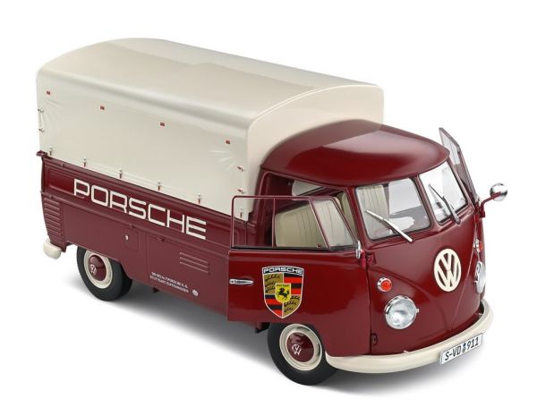 SOL1806707 - VOLKSWAGEN T1 PICK-UP PORSCHE SERVICE rouge 1950 - 1