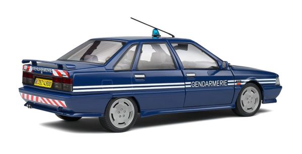 Miniature Duvi Résine 1/43 - Renault 21 2L Turbo Bleue - Occasion