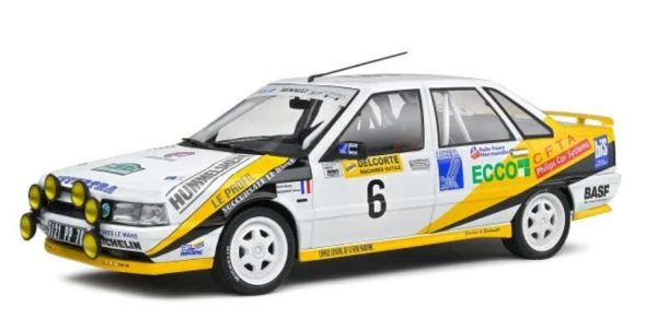 SOL1807704 - RENAULT R21 TURBO GR. A  #15 M.RATS / M.MENARD RALLY CHARLEM blanc - 1