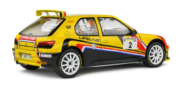 Die cast 1/43 Modellino Auto Peugeot 306 Maxi Rally de Lorraine 2007 E
