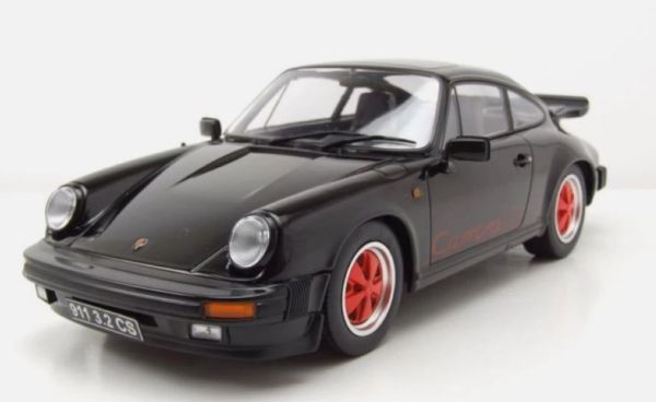 KKS180873 - PORSCHE 911 Carrera 3.2 Clubsport 1989 Noir et Rouge - 1