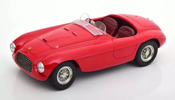 KKS180911 - FERRARI 166MM barchetta Spyder 1949 Rouge - 1